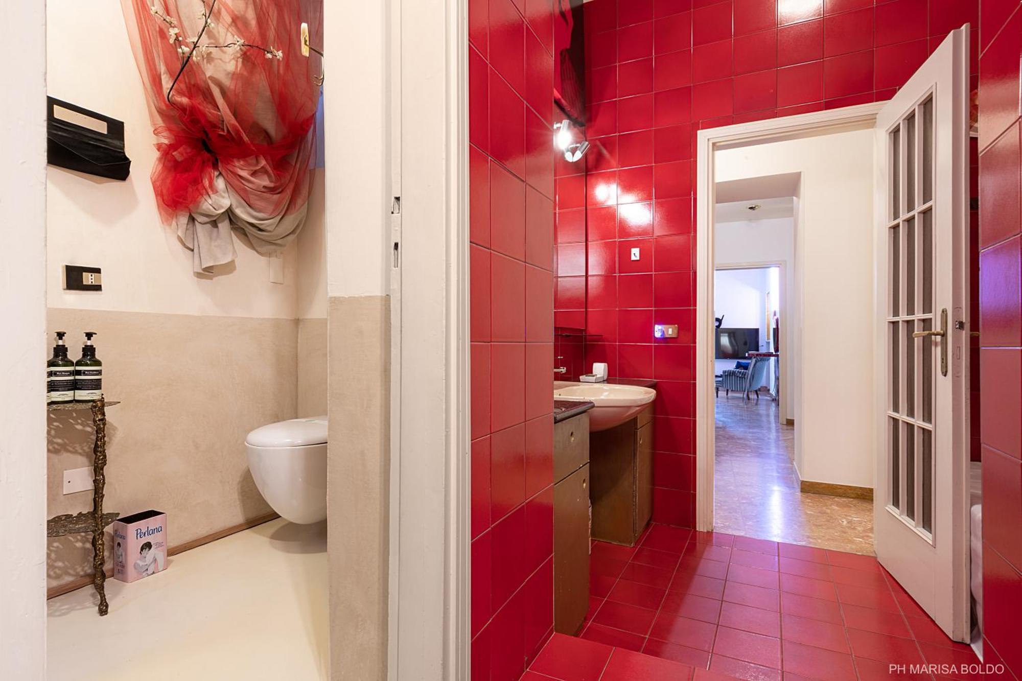 Billie'S Flat Red - Art & Design Apt In Verona Historic Centre ภายนอก รูปภาพ